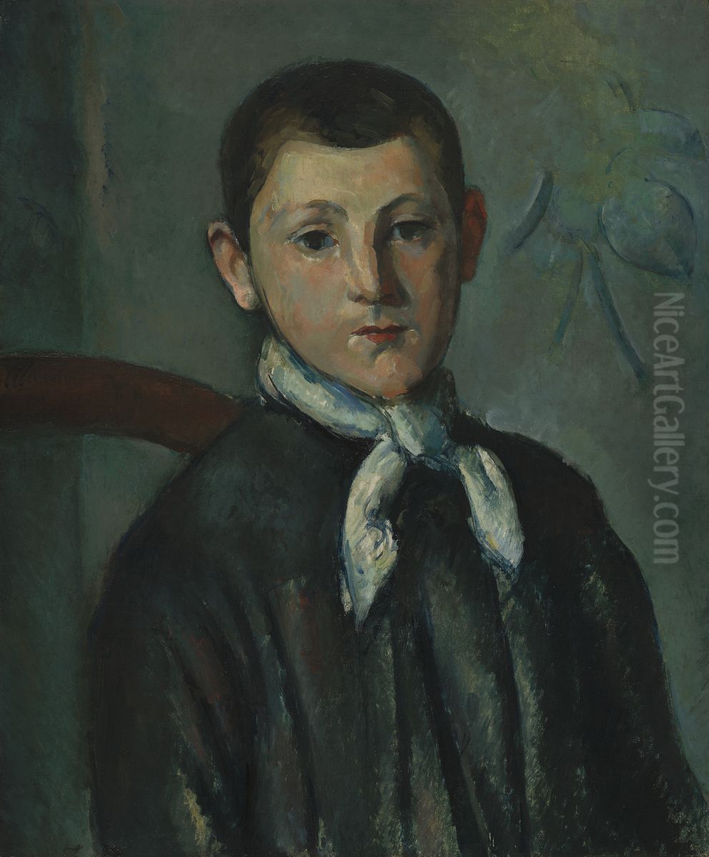 Portrait Of Louis Guillaume Oil Painting by Paul Cezanne