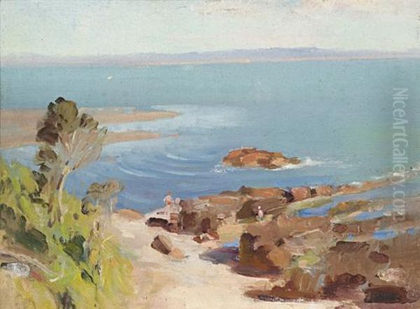 Flinders Bay, Phillip Island Oil Painting by Alfred Coleman