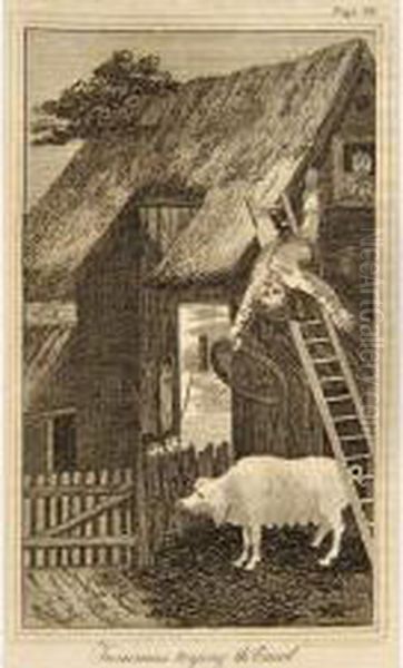 The Miscellaneous Worksof Tim Bobbin, Esq Oil Painting by John Maler Collier