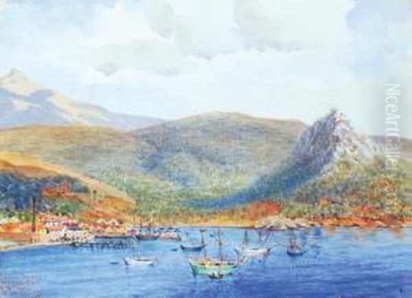 Mitylene-lutra Scala Oil Painting by William Wiehe Collins