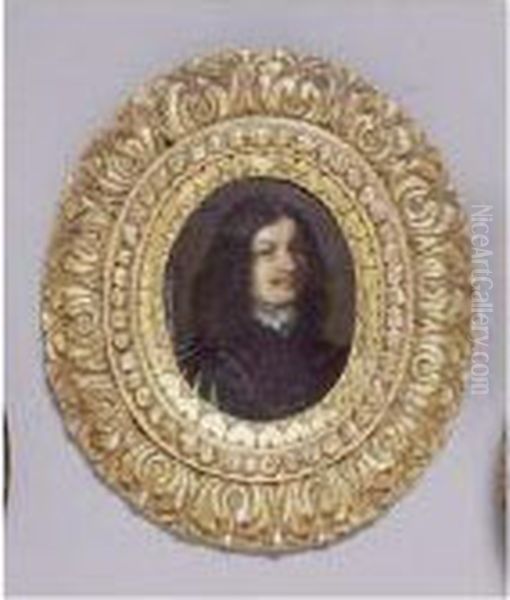 Portrait Of A Nobleman Oil Painting by Gonzales Cocques