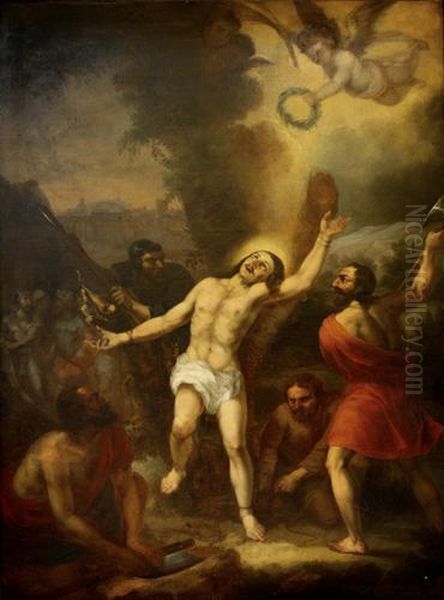 San Arcadio Oil Painting by Andres Cortes