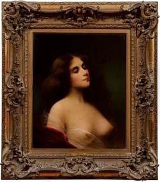 Figura Di Donna Oil Painting by Charles Cousin