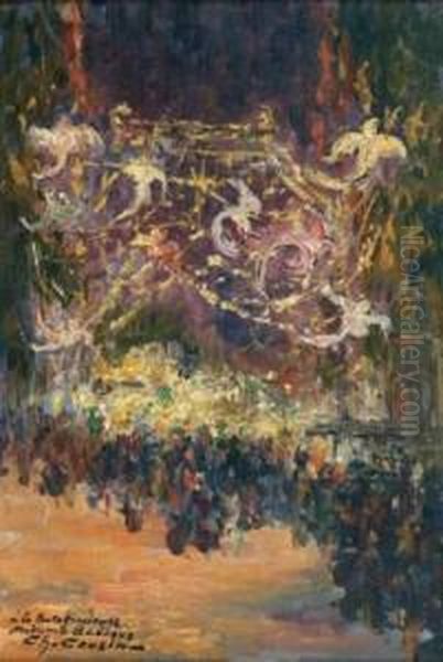 Les Illuminations Oil Painting by Charles Cousin