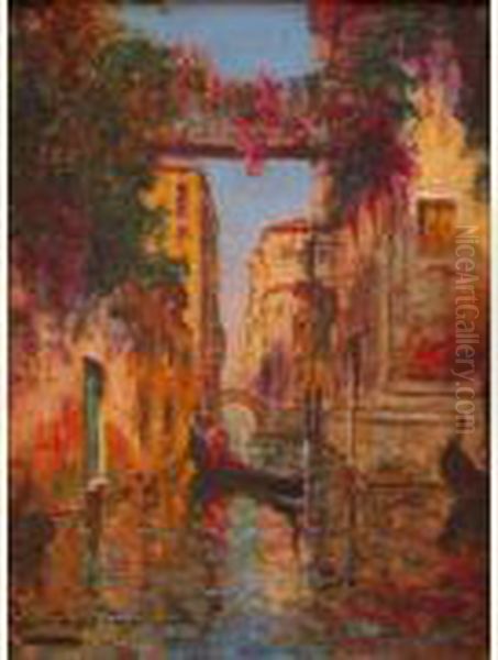 Venise Oil Painting by Charles Cousin