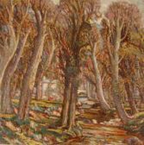 Untitled Oil Painting by Garstin Cox