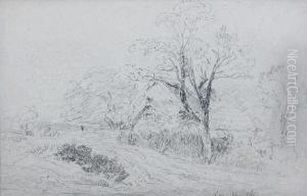 Gillow Heath Oil Painting by David Cox