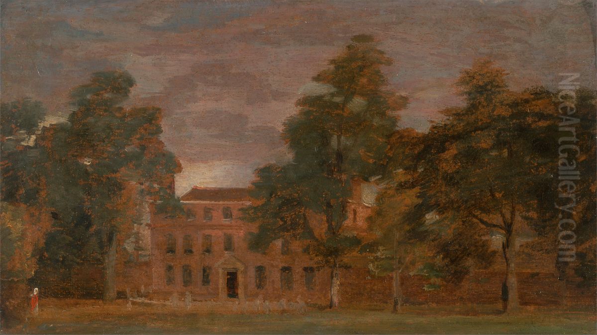 West Lodge, East Bergholt Oil Painting by John Constable