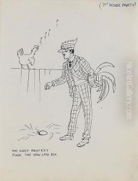 St Pierre-en-pont Oil Painting by Walter Crane