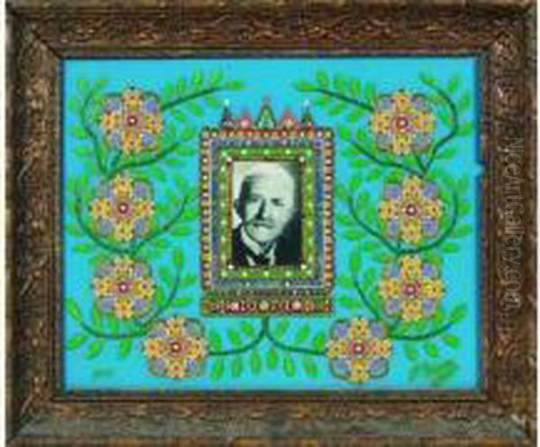 Autoportrait Oil Painting by Fleury Joseph Crepin