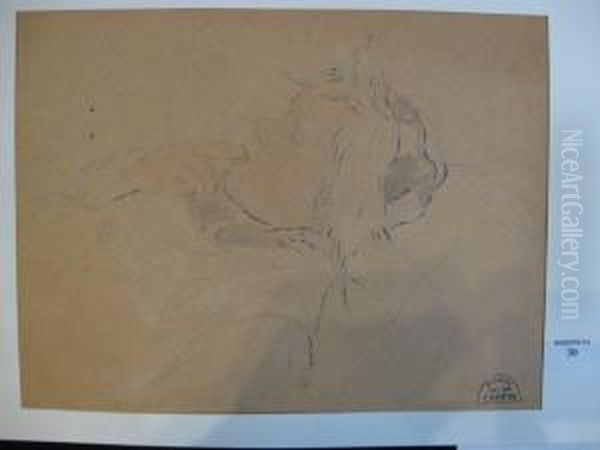 Enfant Endormi Oil Painting by Suzanne Crepin