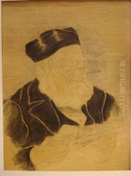 Homme Lisant Oil Painting by Suzanne Crepin