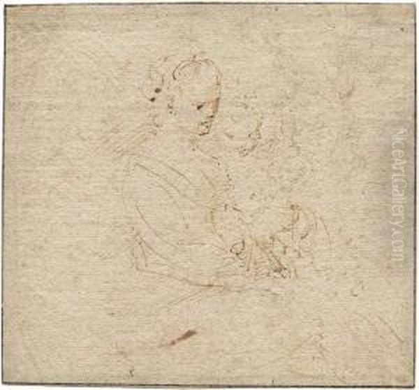 Die Madonna Mit Dem Jesusknaben Oil Painting by Donato Creti