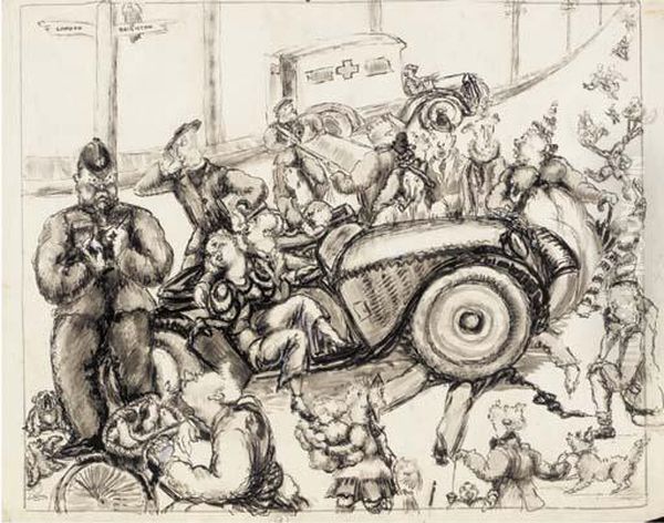 Charlotte's Progress; And Twelve Other Similar Works. Oil Painting by Vera Cunningham