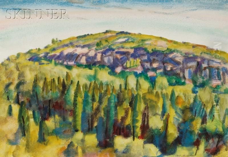 After The Rain Oil Painting by Carl Gordon Cutler