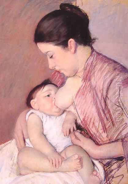 Maternite Oil Painting by Mary Cassatt