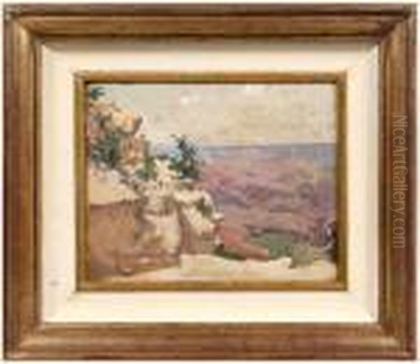 This Is An Original Oilpainting 
By My Father, Elliott Daingerfield/marjorie J.daingerfield Oil Painting by Elliott Daingerfield