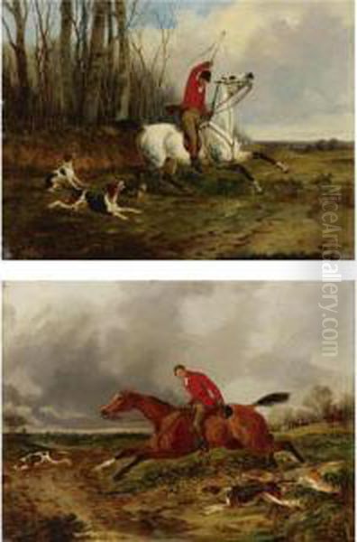 The Huntsman And The Whip Oil Painting by John Dalby