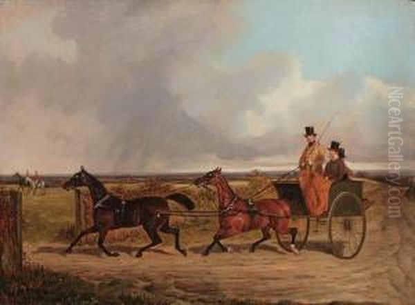 Going To The Meet Oil Painting by John Dalby