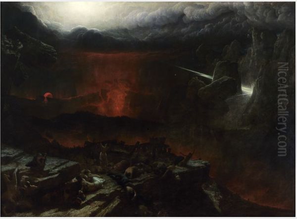 The Opening Of The Sixth Seal Oil Painting by Francis Danby