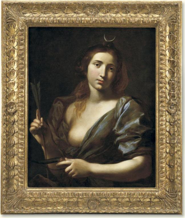 Diana Oil Painting by Vincenzo Dandini