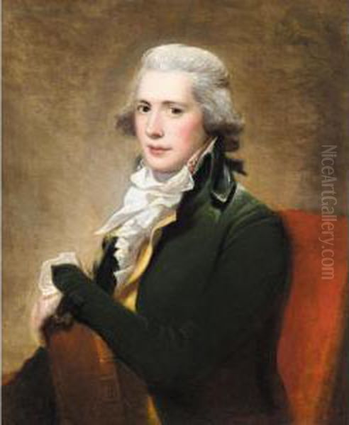 Portrait Of Dr Merewether Oil Painting by Henri Pierre Danloux