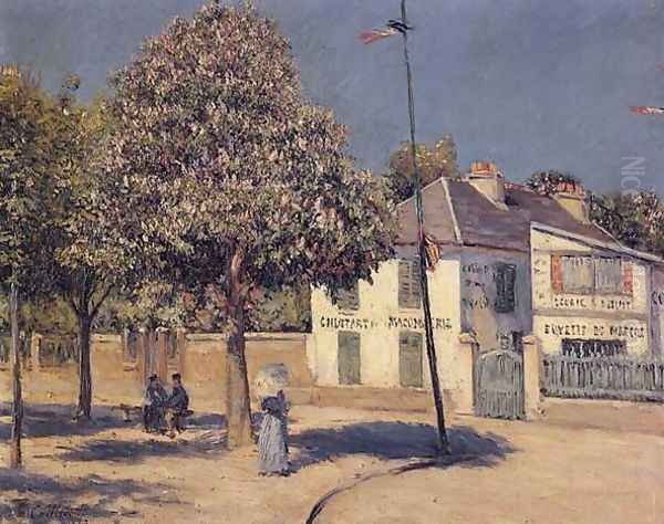 The Promenade At Argenteuil Oil Painting by Gustave Caillebotte