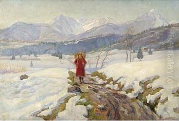 Neve Oil Painting by Marco Davanzo