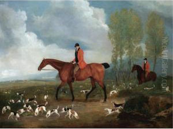 Various Properties
 

 
 
 

 
 Richard Davis, Huntsman To George Iii's Harriers With Hounds Drawing Cover Oil Painting by Richard Barrett Davis