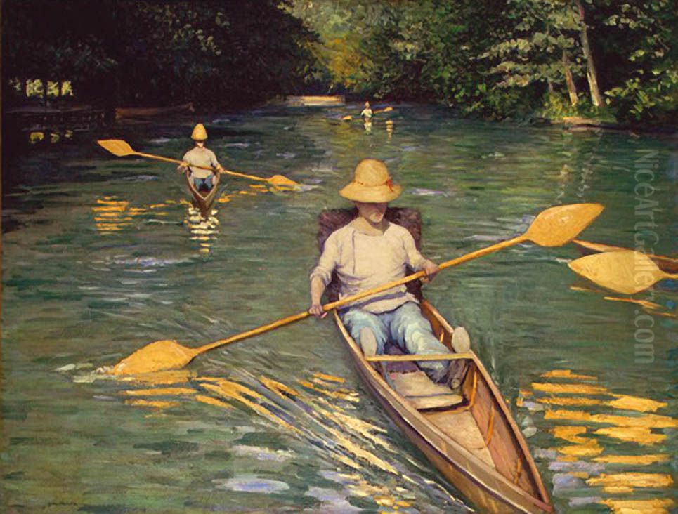 Perissoires Oil Painting by Gustave Caillebotte