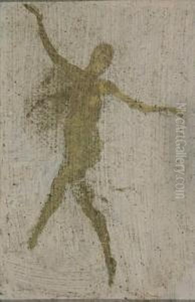 Dancers
Study Oil Painting by Warren B. Davis