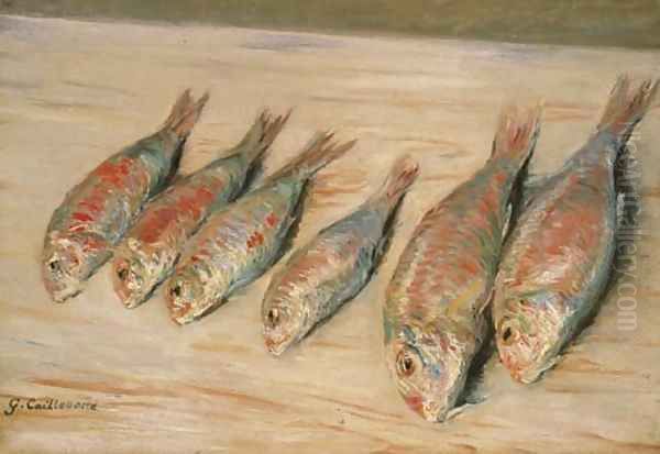 Rougets Oil Painting by Gustave Caillebotte