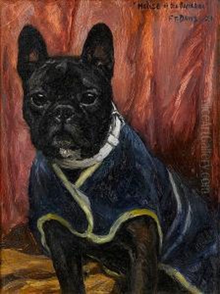 Melise Of The Bandbox Oil Painting by Thomas C. S. Benham