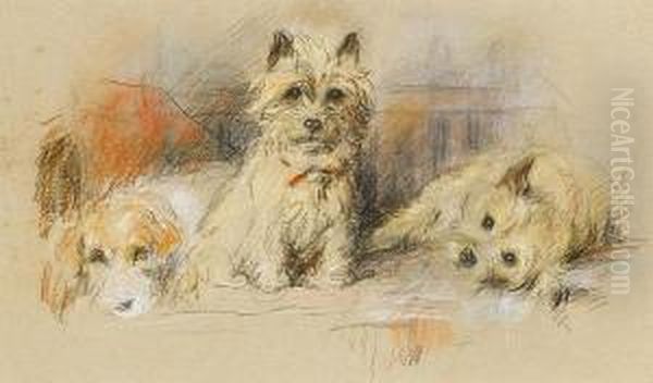 The Trio Oil Painting by Lucy Dawson