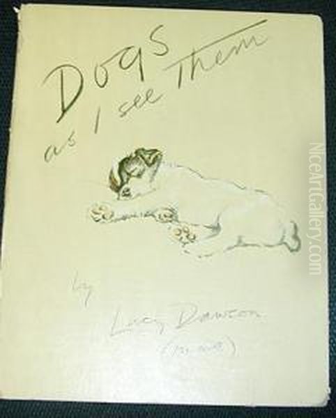 Dogs As I See Them Oil Painting by Lucy Dawson