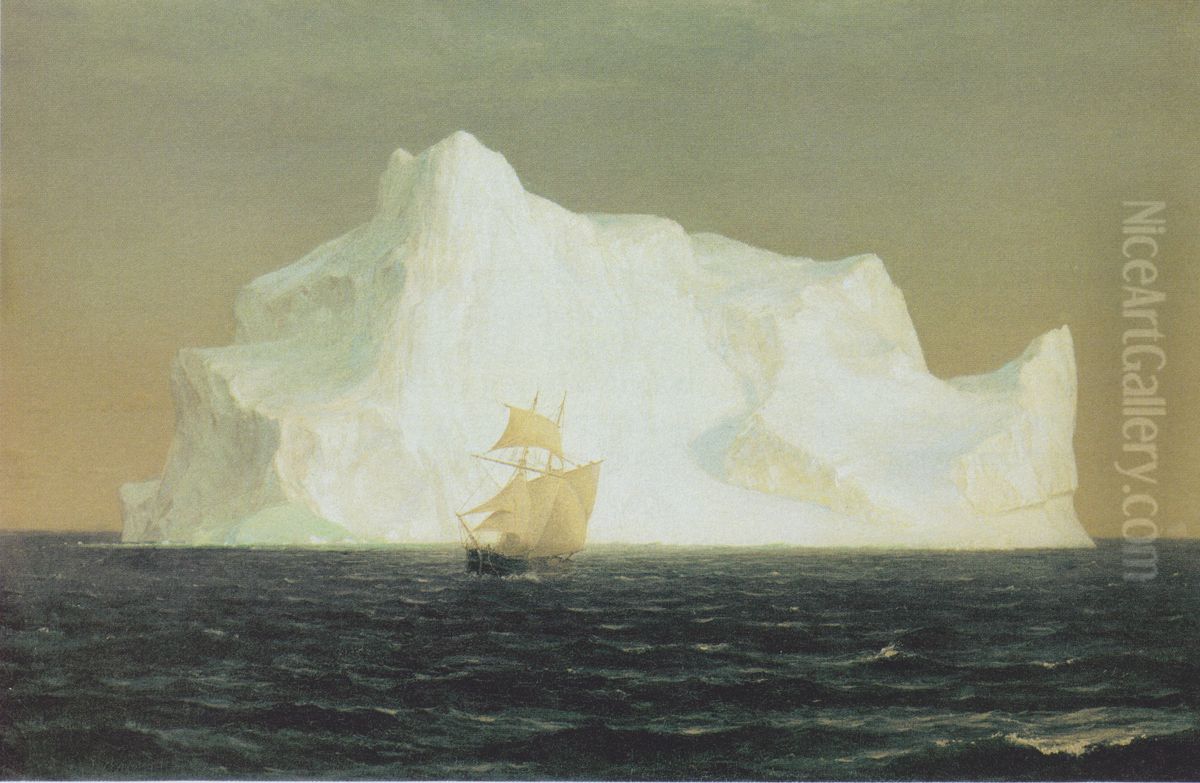 The Iceberg Oil Painting by Frederic Edwin Church