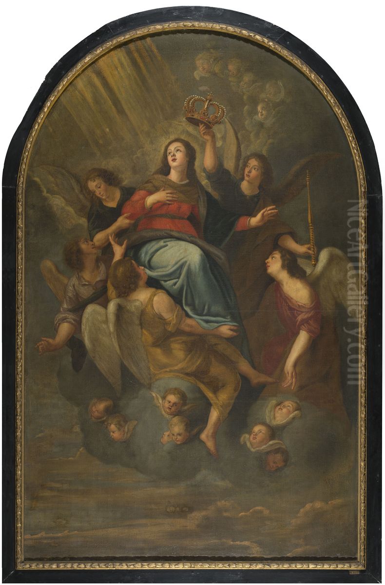 The Assumption Of The Virgin Oil Painting by Gaspar De Crayer