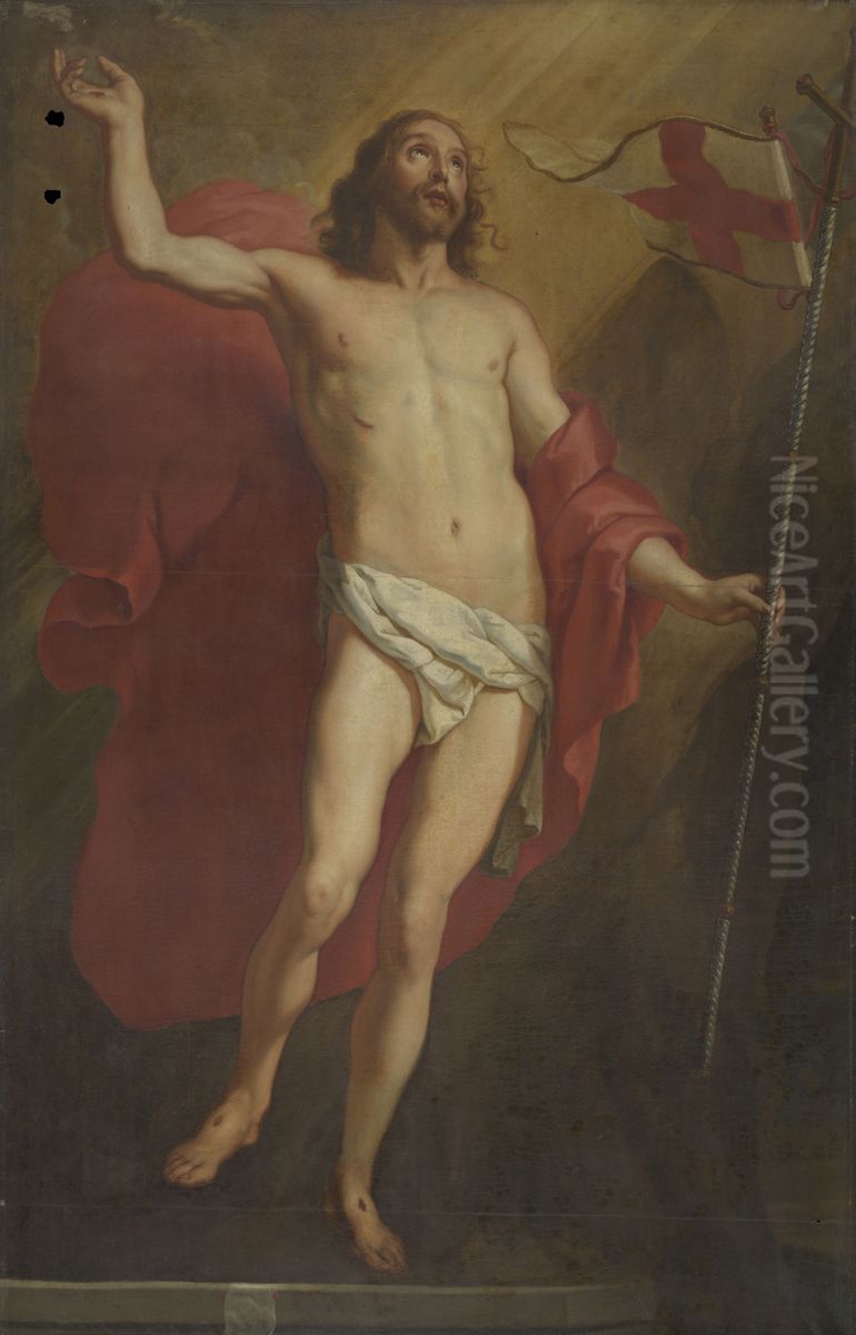 The Resurrection Of Christ Oil Painting by Gaspar De Crayer