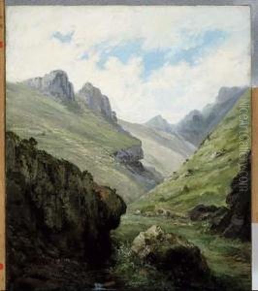 Sin Titulo Oil Painting by Carlos de Haes