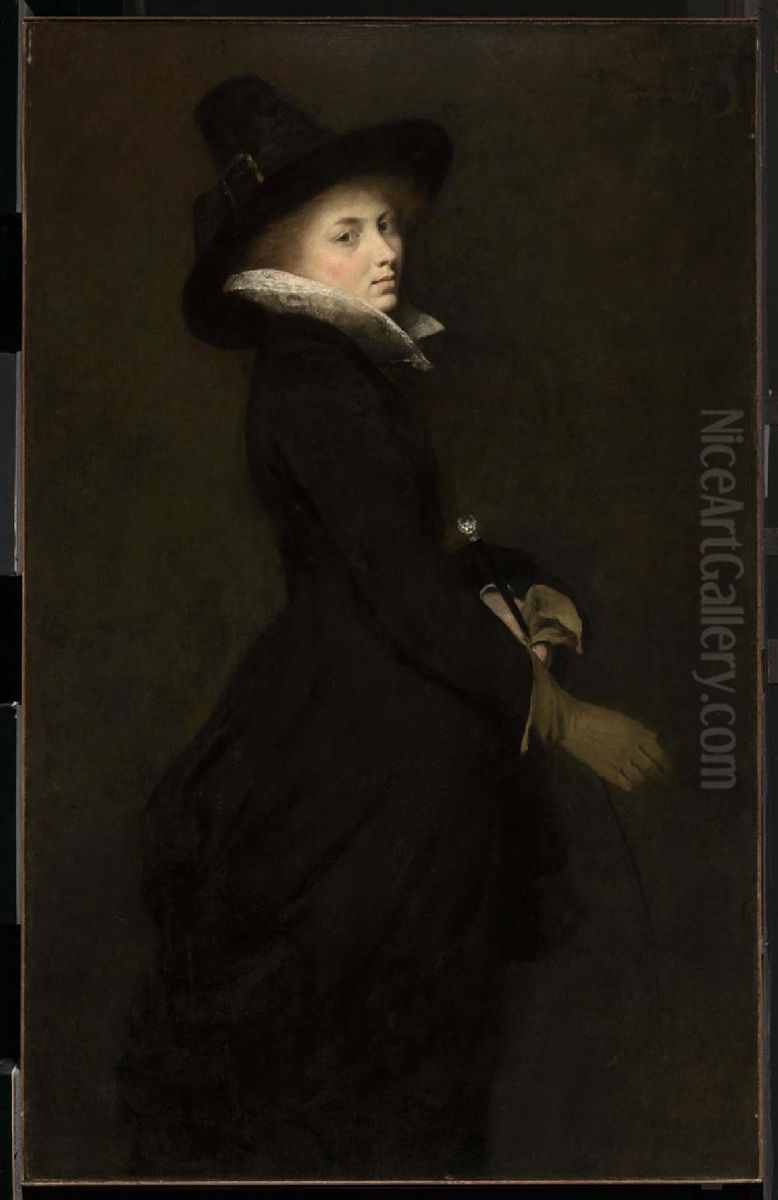 Ready For The Ride Oil Painting by William Merritt Chase