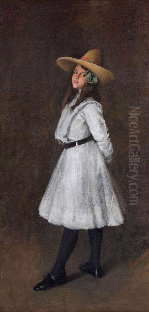 Dorothy Oil Painting by William Merritt Chase