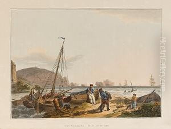 The Romantic And Picturesque 
Scenery Of England And Wales, From Drawings Made Expressly For This 
Undertaking Oil Painting by Philip Jacques de Loutherbourg