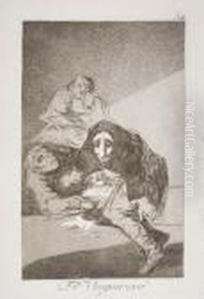 El Vergonzoso Oil Painting by Francisco Goya Fuendetodos