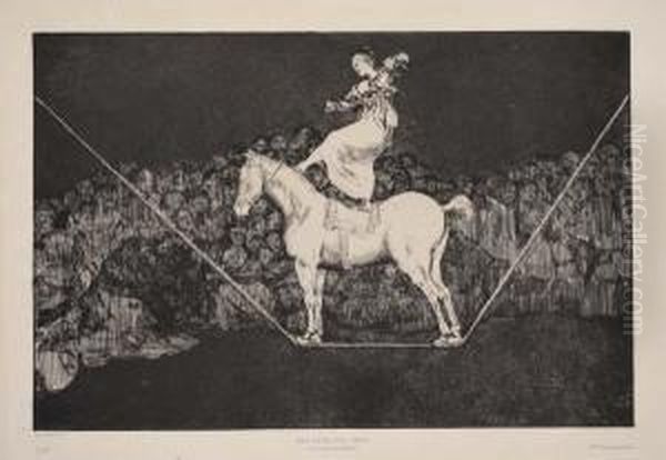 Untitled Oil Painting by Francisco Goya Fuendetodos