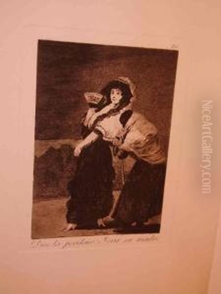 Dios La Perdone: Yera Su Madre Oil Painting by Francisco Goya Fuendetodos