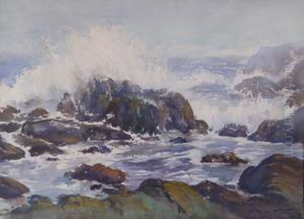 Punta Ballena Oil Painting by Carlos Maria De Santiago