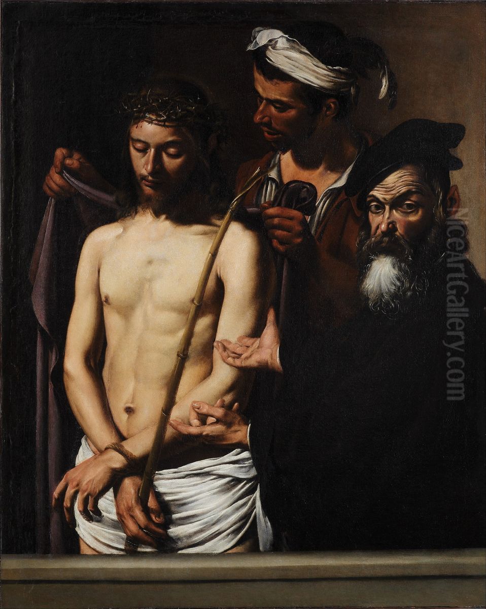 Ecce Homo Oil Painting by Caravaggio