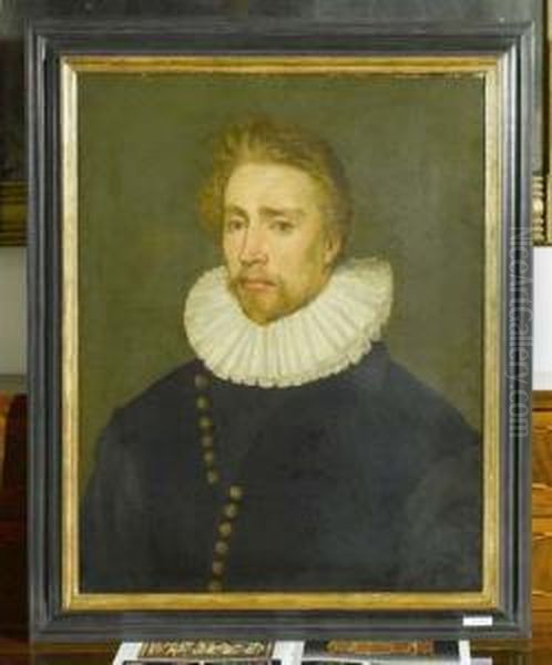 Mannerbildnis. Oil Painting by Cornelis De Vos