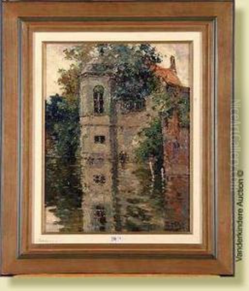 Coin De Bruges Oil Painting by Prosper De Wit