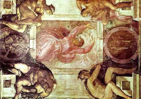 The Separation of Light and Darkness Oil Painting by Caravaggio